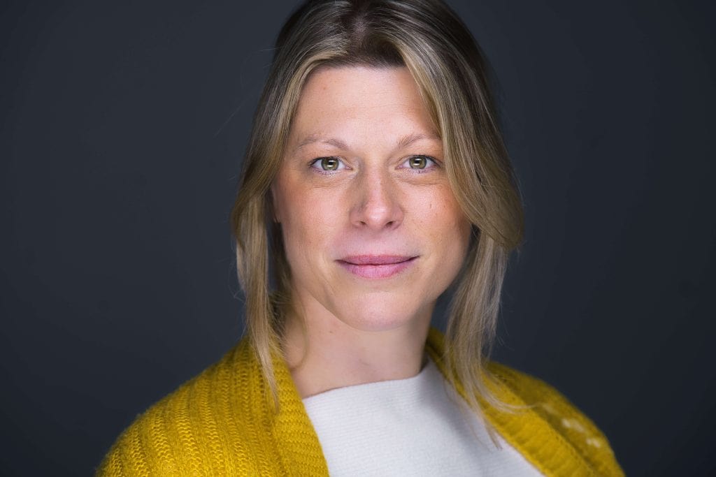 Portrait of Martina Trboglav Podvorac, a psychologist specializing in mental health and well-being.