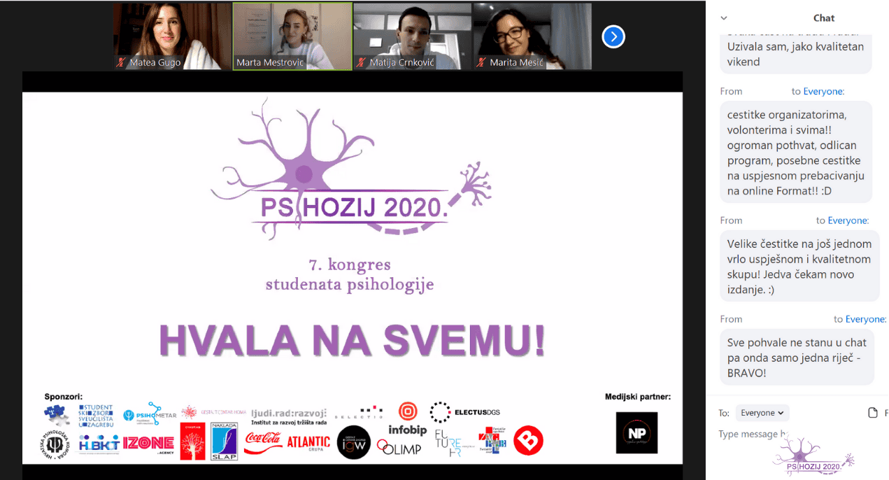 Psychology conference on gratitude and mental health awareness.